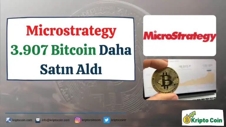 Microstrategy 3.907 Bitcoin Daha Satın Aldı