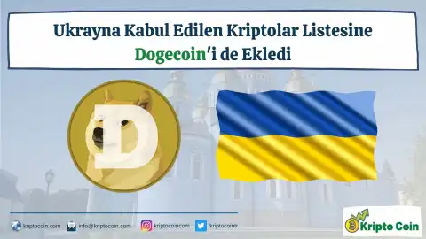 Ukrayna Kabul Edilen Kriptolar Listesine Dogecoin'i de Ekledi